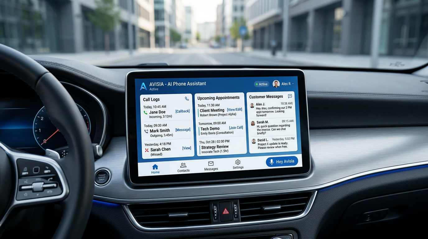 Synthfy AI phone answering analytics dashboard for small business